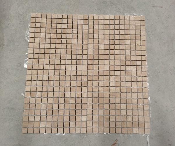 Travertine mosaic